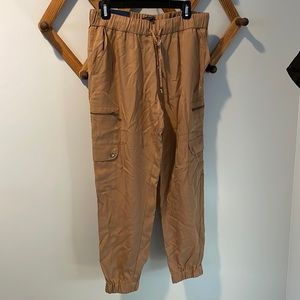 Banana Republic tan utility pants